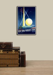 1939 New York World’s Fair Vintage Style Travel Poster – 24×36