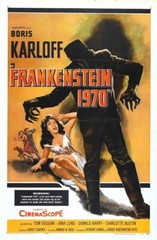 Sci Fi Horror Frankenstein Karloff Movie Poster Print 17 X 12 Reproduction
