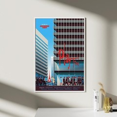 Playtime 1967 Classic Movie Poster, Home Room Decor, Wall Art, Christmas gift