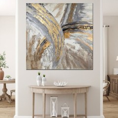 Gray and Gold Marble Art, Golden Marble Art, Home Decor, Gray Printable Art,