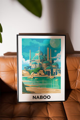 Naboo – Star Wars Movie Poster, Star Wars Fan Art, Gamer Decor