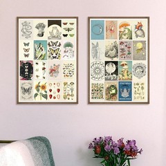 Vintage Wall Collage Kit Aesthetic Pictures 60 Set 4×6 inch, Cottagecore Room…