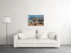 Pan American Airlines Vintage Pin Up Art Wall Indoor Room Poster – POSTER 20×30