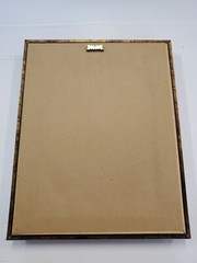 Tan Framed Cross Shadow Box Style believe