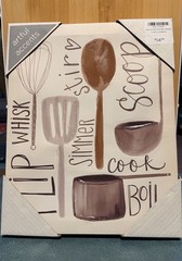 Artful Accents Kitchen Utensils Picture – 8×10