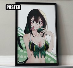 My Hero Academia Tsuyu Tsu Asui anime Poster