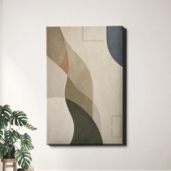 Neutral Color Blocks Art Print Geometric Abstract Modern Minimal Decor