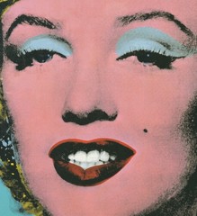 ANDY WARHOL Marilyn (Blue) 39.5″ x 27.5″ Poster 2000 Pop Art