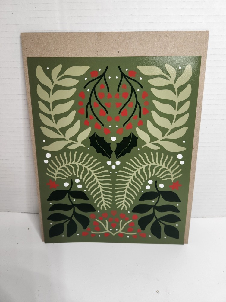 Poster Master Flowers & Leaves Pattern Poster – Floral Print
