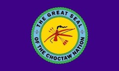 CHOCTAW NATION FLAG Native American Indian People Photo Picture Poster Print