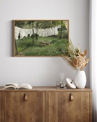 Framed Wall Art for Living Room for Living RoomVintage Laundry Room Art Print…