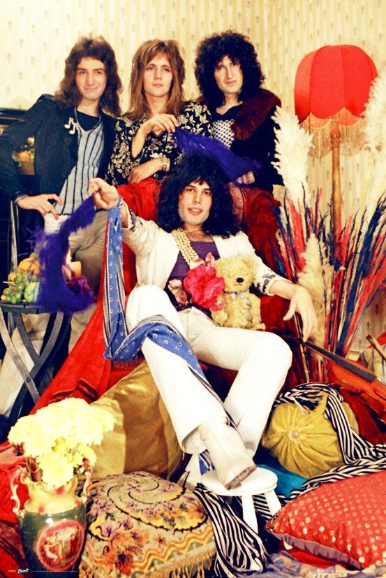 Poster Studio B – Queen Band Classic Music Group 24×36″ NEW P1575
