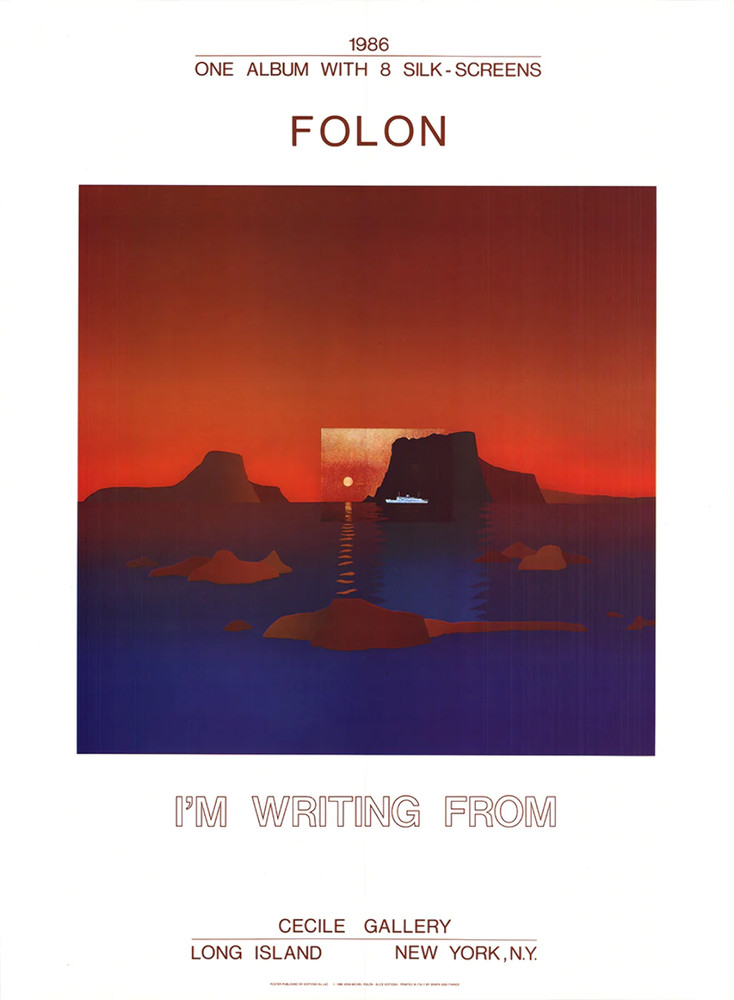 JEAN-MICHEL FOLON I’m Writing From, 1986