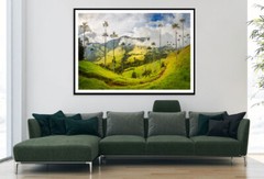 Cocora Valley in Colombia Print Premium Poster High Quality choose sizes
