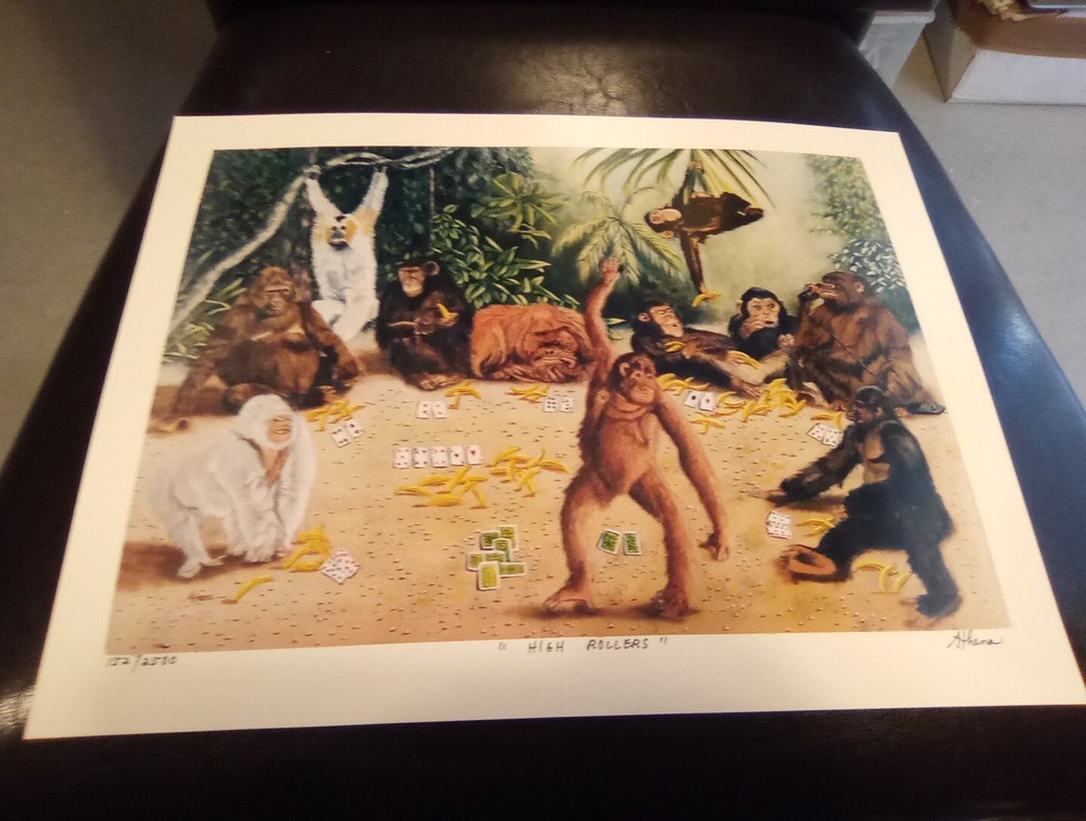 HIGH ROLLER MONKEYS, GORILLAS & MORE PICTURE GREAT FOR ANY COLLECTION!