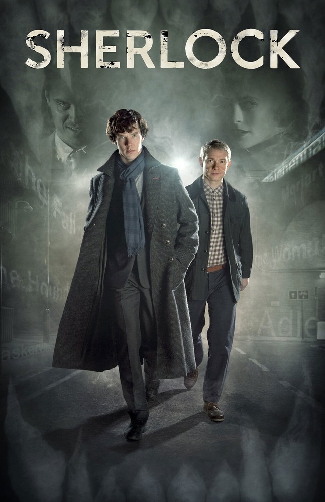 AA3809 Sherlock Show By Mark Gatiss 2010 Duo Movie Poster 11×17