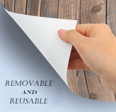 Cloud Abstract Poster, Peel & Stick Removable Repositionable Wall Decals