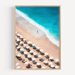 Beach Ocean Relaxing Wall Art Poster Print BS100-105_0