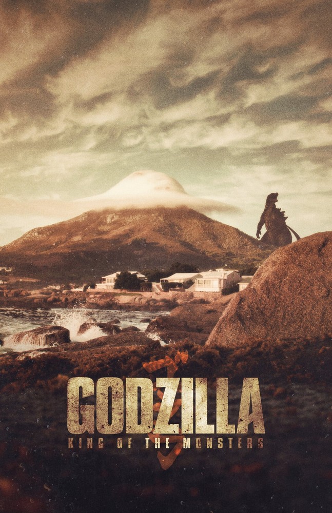 AA1668 Godzilla King of the Monsters Film 2019 Vintage Movie Poster 11×17