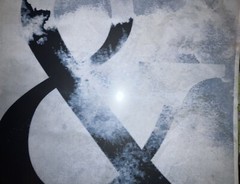IKEA Bild Gray Ampersand Graphic 36” Joni Whyte Surreal Cloud,&,Poster Print Sky