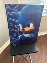 3D Motion Lenticular Poster-Sonic Anime Wall Art Decoration Gift