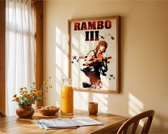 Rambo III (1988) Movie Poster Wall Art Print_0