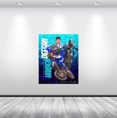 Haiden Deegan Supercross Wall Vinyl Decal Graphic (Removable Adhesive Backing)