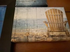 5 piece beach frame decoration set new in box