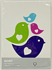 NEW IKEA KORT Rainbow Zoo Jeni Matheson 5×7 Art Cards Prints Pack of 5