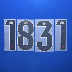 2025 26 Vitória Name Number Personalise Customise Player Size Nameset Print