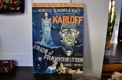 WESCO Bride Of Frankenstein Movie Poster : 28x20x2″