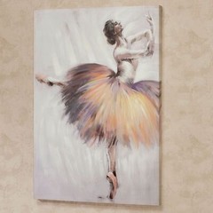 Graceful Ballerina Dancer Canvas Wall Art