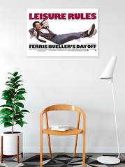 BUY ART FOR LESS Officially Licensed Ferris 36″L x 24″W, Matthew Broderick