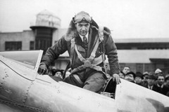 Howard Hughes Flying GLOSSY POSTER PICTURE PHOTO PRINT BANNER 14183
