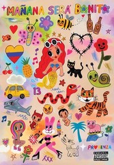 Poster – Karol G Music Album Cover 24×36″ New Wall Art Anime Cartoon