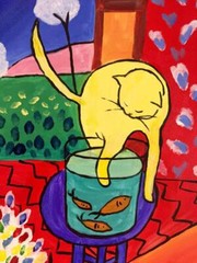 Cat with Red Fish : Henri Matisse : 1914 : Archival Quality Art Print