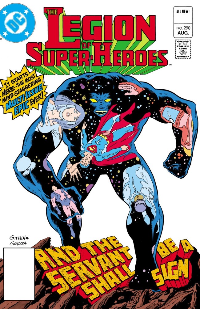LEGION OF SUPER-HEROES #290 – COMIC COVER 11″x17″ POSTER PRINT