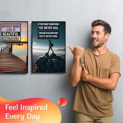 Motivational wall decor – Positive Affirmations, Uplifting Quotes, Wall Art Deco