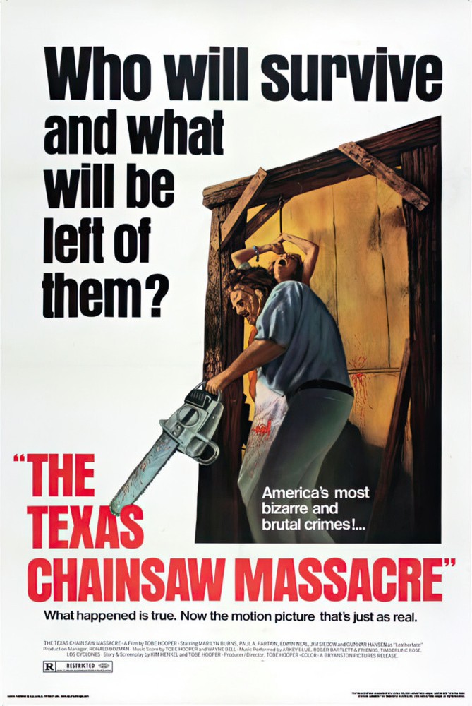 The Texas Chainsaw Massacre – Movie Poster (Regular Style) (Size: 24″ x 36″)