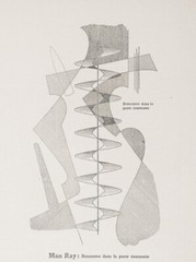 Meeting in the Revolving Door Print – Man Ray 1921 – Dada & Abstract Composition