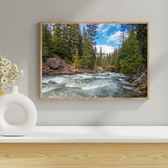 Icicle Creek Photo Print 8×10 Lustre Paper Archival Semi Gloss Finish
