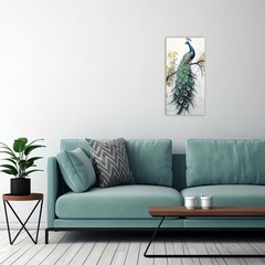 Peacock Wall Art Beautiful Peacock Feather Canvas Prints Peacock Birds on the…