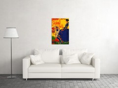Fashion Lady Girl Horse Back 1944 Malaga Spanish Spain Art Wall – POSTER 20×30