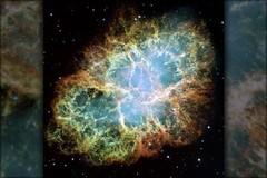Poster, Many Sizes; Crab Nebula Hst