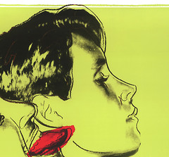 ANDY WARHOL Querelle Green 39.25″ x 27.5″ Poster 1983 Pop Art Green, Black Film,