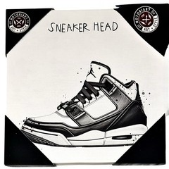Retro Nike 🏀 Air Jordan 🏀 Sneaker Canvas Art NBA Sneaker Head Basketball