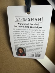 Sapna Shah Cat Bar Wall Art Framed Print 11×14 Women Owned Colorful Modern Decor