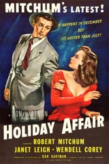 Holiday Affair Movie Comedy Drama Family Print Wall Art Home – POSTER 20″x30″