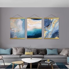 16 inch Magnetic Poster Hanger Frame, 16×20 16×24 16×30 Magnet Canvas Artwork…