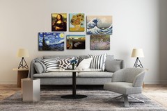 Mona Lisa Canvas Art Print Stretched Framed Painting Picture Poster Giclee Wa…